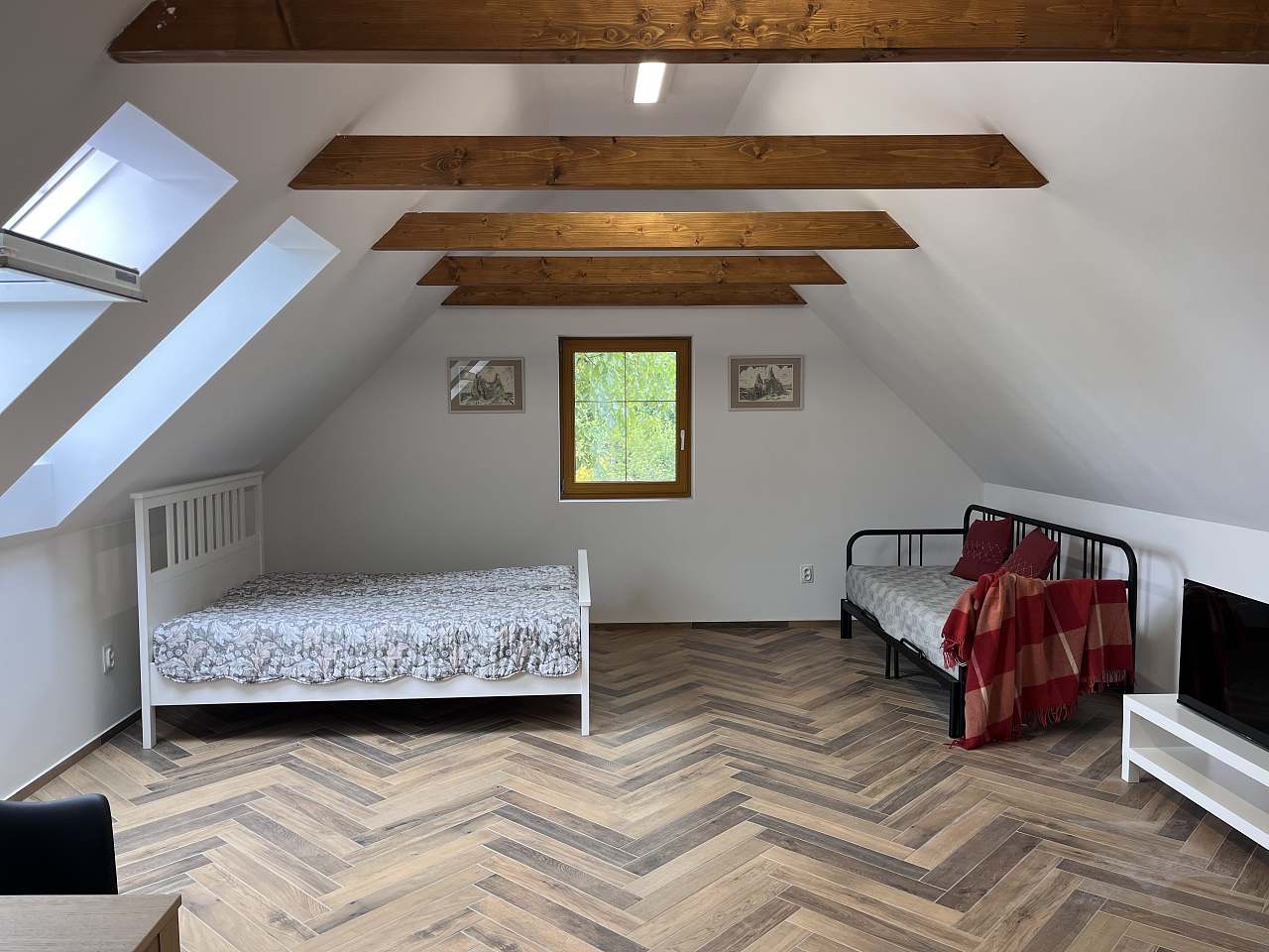 apartmány žlutý dům - ložnice